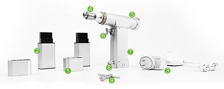 Canulated Veterinary Orthopedic Drill 0.6-8mm - Image 2