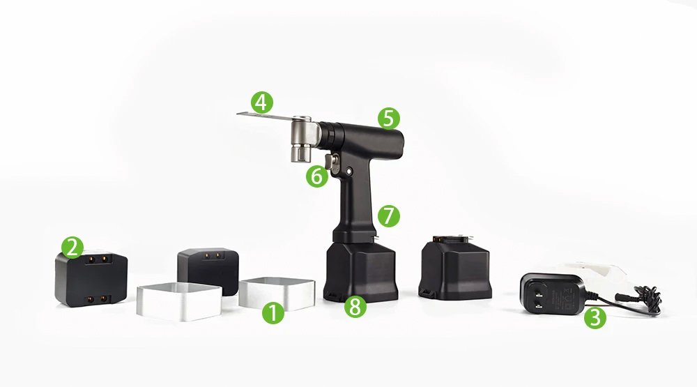 Multifunctional Drill Saw System Side View