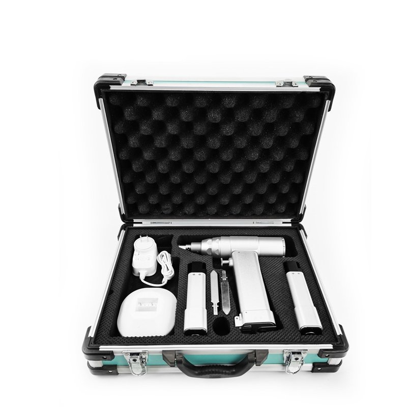 3 Hours Charge Surgical Reciprocating Bone Saw Red/Black with Rechargeable Battery