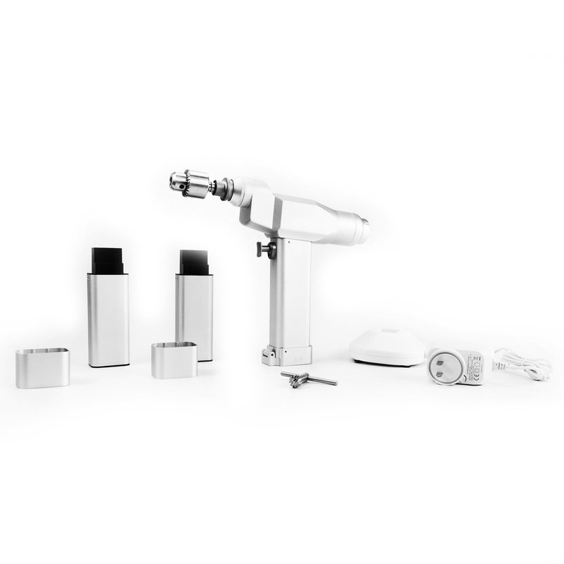 Orthopedic Surgical Drill Machine - Silver/Black