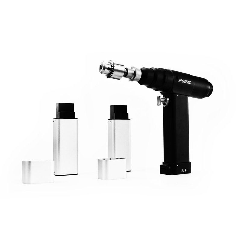 Orthopedic Drill Machine Li-ion Accessory for Precision Surgery Black/Silver