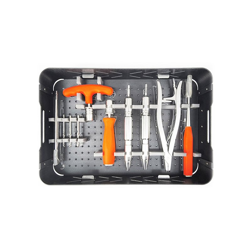 Orthopedic Instrument Set for Spinal Surgical Implant